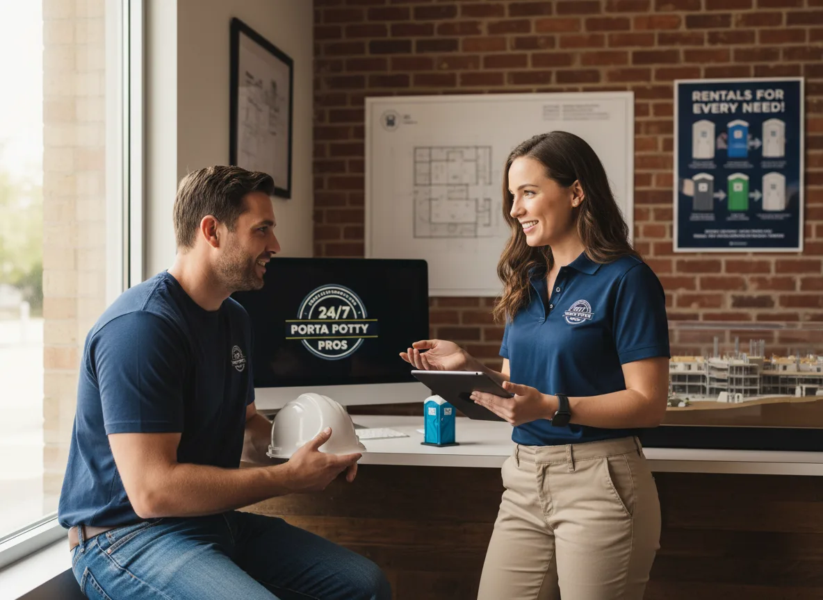 Flushing Toilet Rental Options in Maysville, OK
